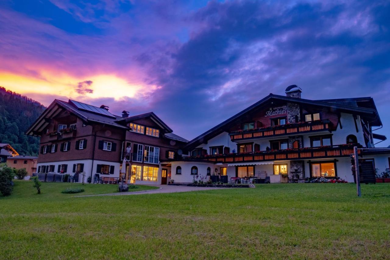 Gaestehaus Mathies Otel Mittelberg Dış mekan fotoğraf